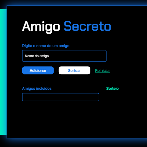 Landing page Amigo Secreto